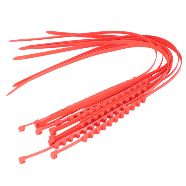 10 stk sæt Anti-slip snekæder Super Grip ABS+TPU 20x910mm Universal til offroadbiler SUV-lastbiler