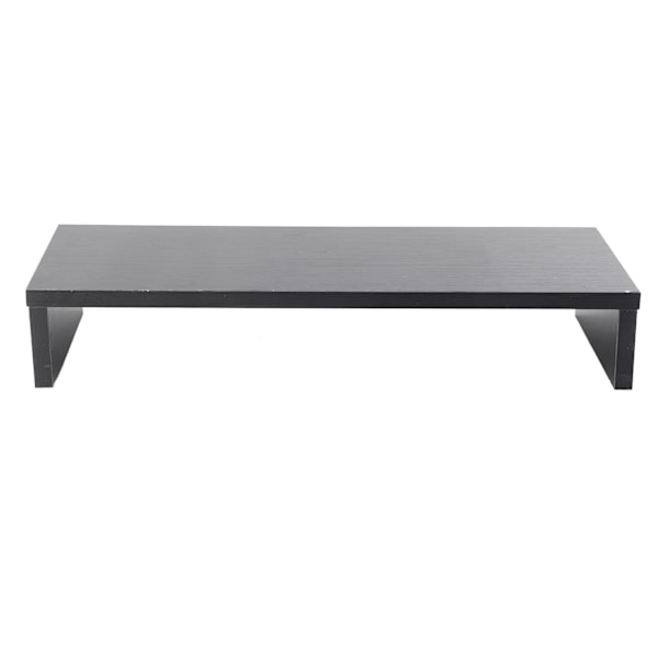 Bildskärmsstativ Riser Ergonomisk datorskärm Riser Stativ Extra lagringsutrymme Desktop Notebook Förhöjd bas Svart valnöt