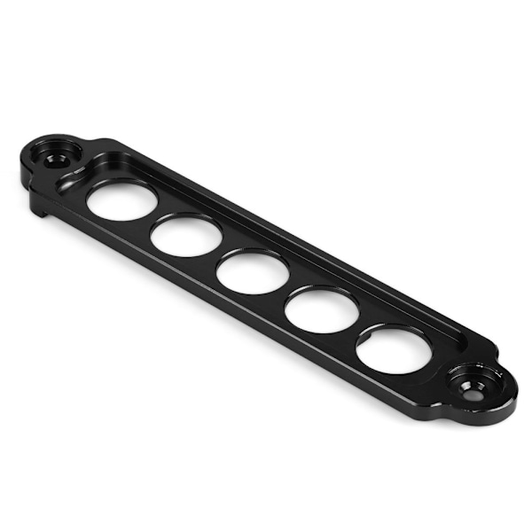 Aluminiumlegering Bil Auto Batteri Tie Down Brace Mount Bracket Hållare Bar Black