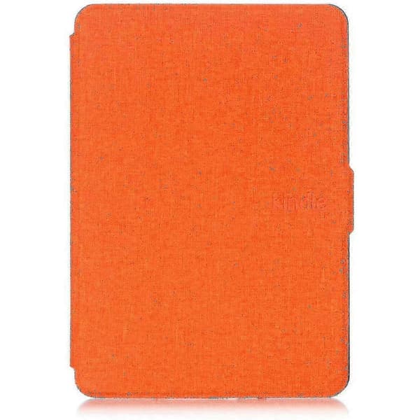 Smart Wake-Sleep-etui til Kindle Paperwhite 6 tommer (2012-2016 versioner) 02 Orange Paperwhite 5th 6th 7th Gen