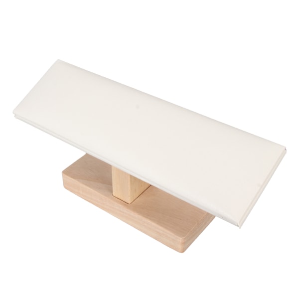 Armband Display massivt trä Fasad smycken Organizer Single Layer Watch Stand T Bar Armbandshållare
