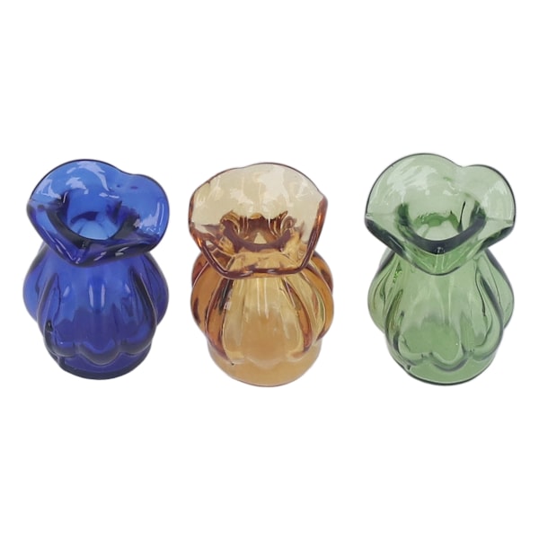 3st Dockhus glasvas DIY simulerad miniatyr vas Dockhus landskapsdekoration Tillbehör Typ A