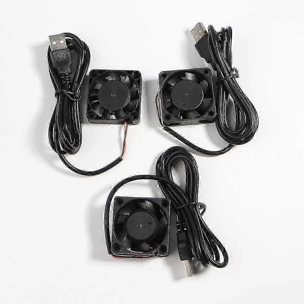 USB-køleblæser 40 mm DC5V CPU-køler Radiator Kompatibel med PC Kompatibel med chassis-server køleplade 1.5cm
