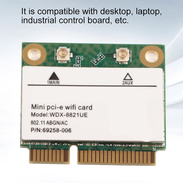 433 Mbps Dual Band Mini PCI-E Trådløst Kort