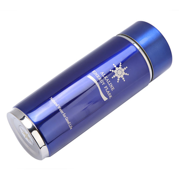Rustfritt alkalisk vannflaske Bærbar Nano Balance Bio Energy Ionizer Cup Kolbe (blå)
