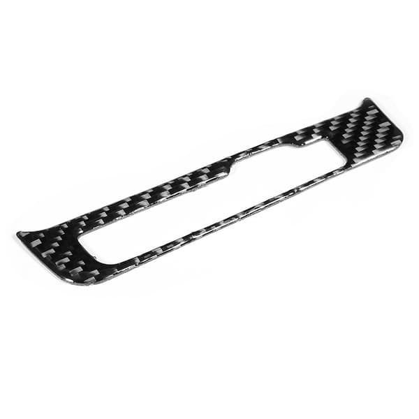 Kulfiber Gearshift Panel Dekorationssticker Kit Passer til Audi A4 B8 A5 Q5