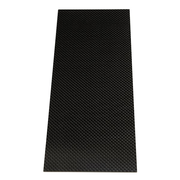 3K glansigt kolfiberark Ren kolfiberlaminatplatta Twillvävd kolfiberskiva för gör-det-själv hantverk 100x250x0,5 mm / 3,9x9,8x0,02in