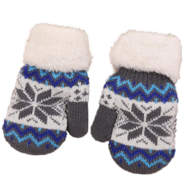 Winter Mittens Gloves For Baby Kids Toddler Newborn Infant, Unisex Cut