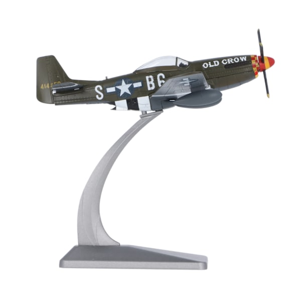 1:72 Flygplan Fighter Model Legering Simulerad Flygplansmodell Leksakssamling Heminredning för barn