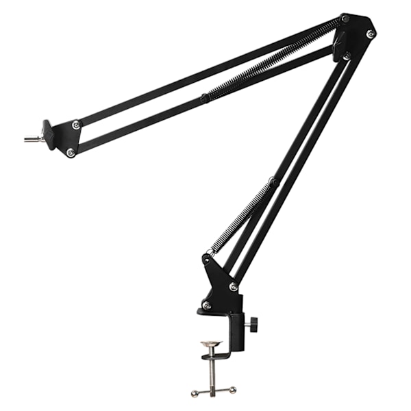 Monokulärt mikroskop flexibelt stativ 360 graders justerbar arm och 42 mm linsringset Industriell kamera vikbart fäste