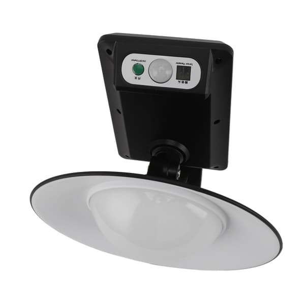 Solar Barn Light Wall Mount IP65 Waterproof Light Sensor Human Body Induction with Remote Control Security Light for Porch