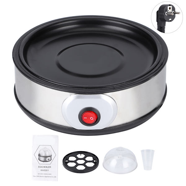 Mini Multifunktionell Äggpanna Rostfritt Stål Liten Frukostmaskin 220-240VEU Plugg