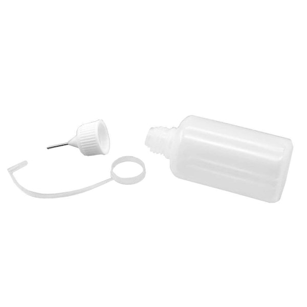 6 stk 30 ml nålespids limflaske DIY Papirkunst Quilling Tool flaske nål flaske applikator