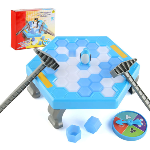 Isblok Brydningsspil Pædagogisk Forælder Barn Interaktivt Stor Trap Break Ice Brætspil til Piger Drenge Familie