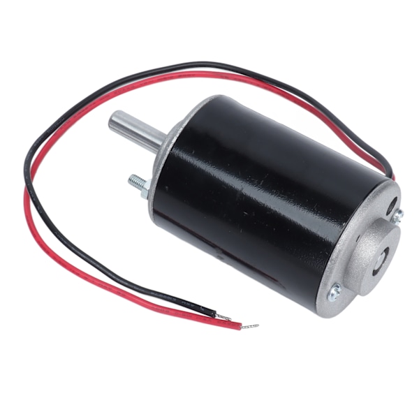 Pysyvämagneetti DC-moottori, korkea nopeus sähkömoottori ruohonleikkureille CW CCW 26 mm akselin pituus 12V 3500 rpm
