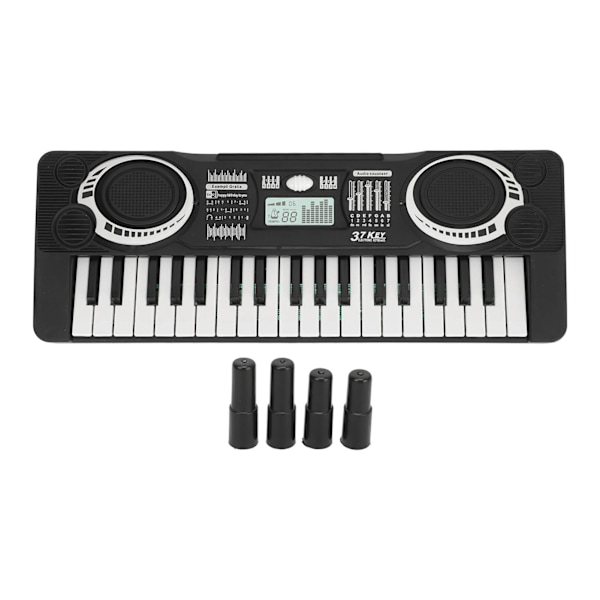 Barnklaviatur Pianoleksak Realistisk 37 tangenter Multifunktionell interaktiv Barnpiano Musikinstrument Typ 1