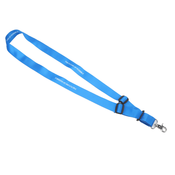 Fjernkontroll Lanyard Nakkestropp Nylon Henge Sikkerhetsstropp med Justerbar Spenne for FPV Fjernkontroll Blå