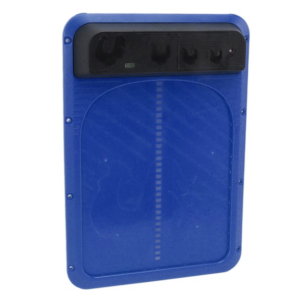 Automatisk Chicken Coop Dörröppnare Light Sense Batteridriven Automatisk Chicken Door Blue