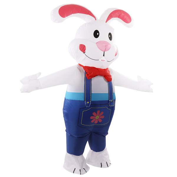 Påsk Uppblåsbar kanin Vattentät Blow Up Bunny Party kostym för påskgårdsdekoration
