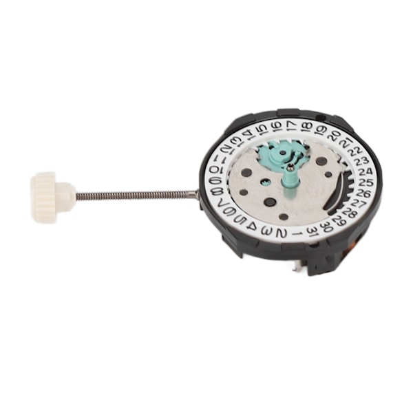Quartz Movement Alloy SL25 3 visare kalenderklocka urverksersättningsdelar Tillbehör för Wat Chmaker Datum vid 6