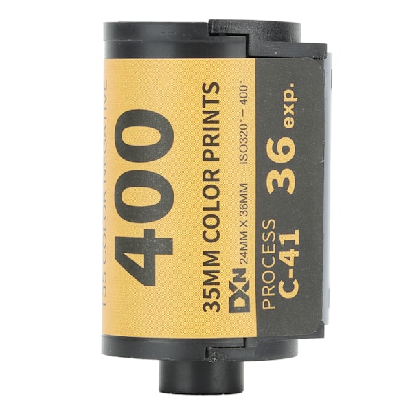Kamera Fargefilm ISO 320‑400 35mm Finkornet Bred Eksponeringsbredde HD Kamera Farge Negativ Film for 135 Kamera 36 Ark