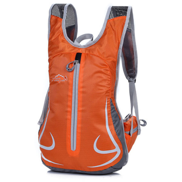 Cykelväska 18L utomhusvattenväska ryggsäck, orange