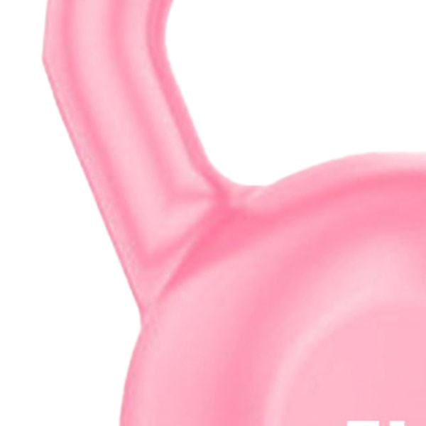 PE Kettlebell vikt för män kvinnor för träning Styrketräning Funktionell kondition Plyometrics Rosa 5LB