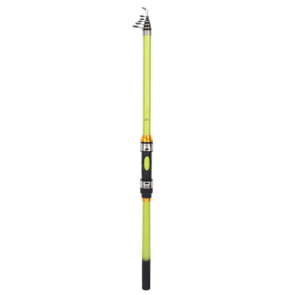 Ultralight Portable Merifiskarin Hiilikuitu Teleskooppikalastussauva (2,4 m)