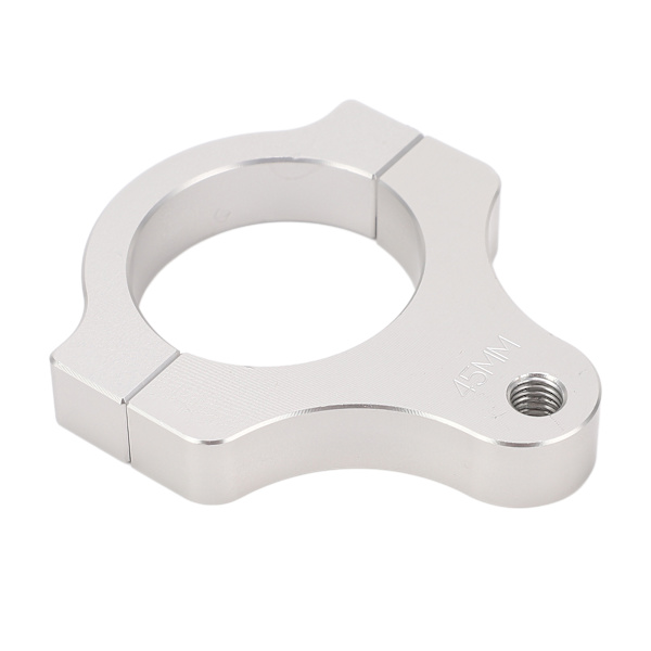 Styringsdemper Gaffelram Monteringsklemme Vibrasjonsreduksjon Lettvektsdemper Gaffelfeste Støtteholder for motorsykkel 45MM