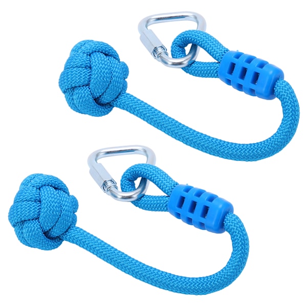 2 ST Swing Knot Rep vävd brokad för barn inomhus utomhus klättring aktivitet