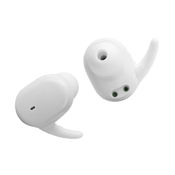 Y30 Trådlösa Bluetooth Hörlurar V5.0 med Binaural Stereo InEar Inbyggt Headset (Vit)