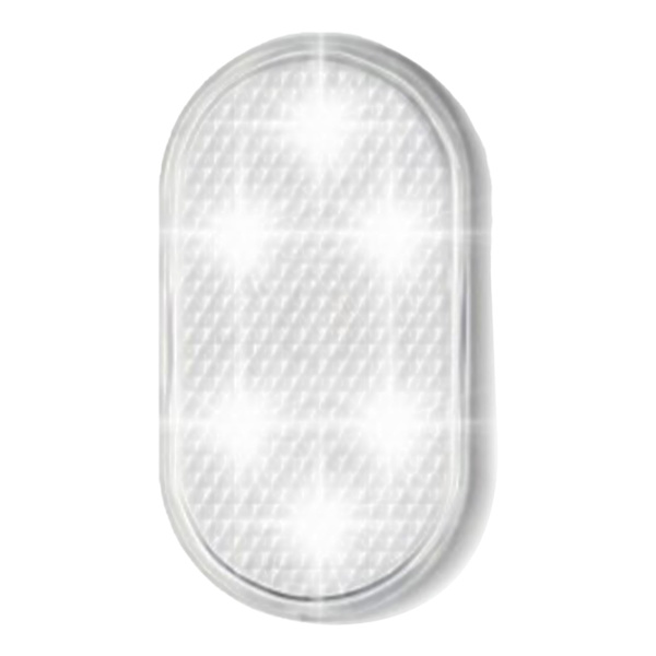 Car Ceiling Light Touch Control USB Charging Mini Compact Car Roof Light LED Reading Light Ice Blue
