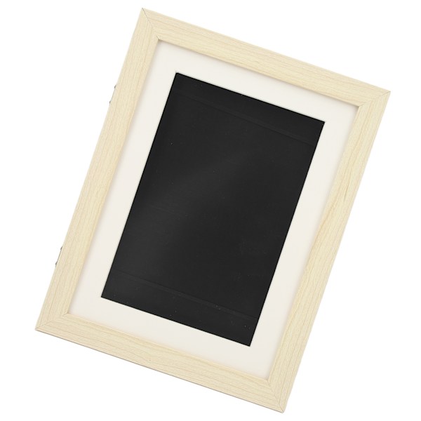 Børnebilledramme DIY Kunstværk Billede Front Åbningsramme Børn Tegninger Display Træ