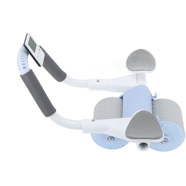 Timer Rebound Ab Wheel Styrkelse af kernemuskler Mave Core Udstyr Roller med timer til Hjem Blå