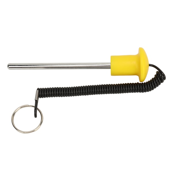 Gym Vikt Stack Pin Selector Låsstift Magnetisk 8 mm diameter med lanyard Gym Tillbehör för träning Fitness träning