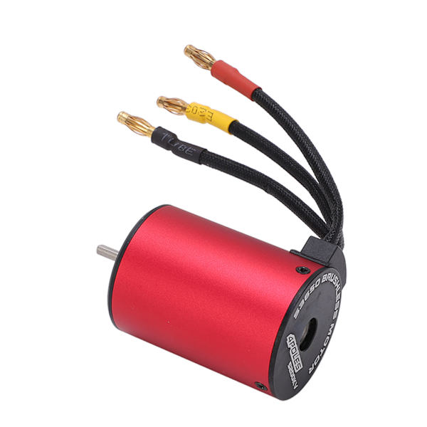 S3650 5200KV harjaton vedenkestävä moottori 4-napainen 12-urainen RC-auton moottorivaruste 1/10 kauko-ohjattavalle autolle