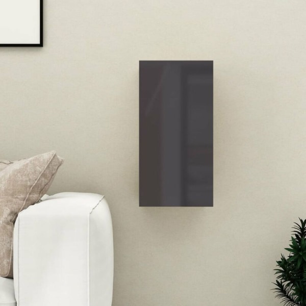 Blankt grått TV-skap 30,5x30x60 cm Sponplate
