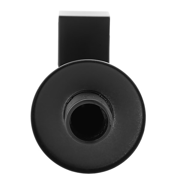 Svart Mässing Fyrkantig Tvättmaskin Kran Väggmonterad Tvätt Kallvattenkran (Mopp Pool)