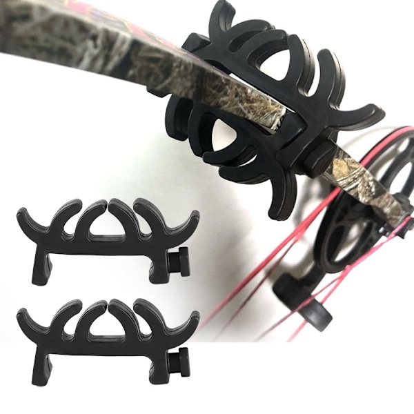 2st gummibågskytte Stötdämpare Stabilisator Vibrationsdämpare för Compound Bow