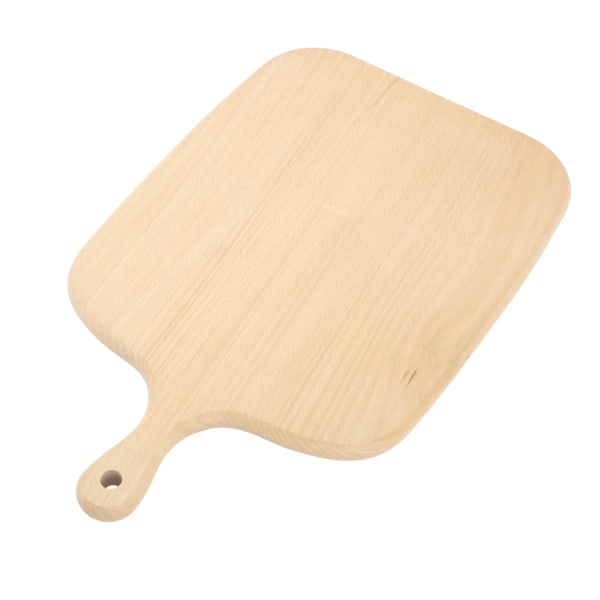 Liten ostbräda Stark bok hängande hål Enkel skärbräda i trä för flera ändamål för kök Fest Cafe Bar XL(15,4x9,1x0,6in)