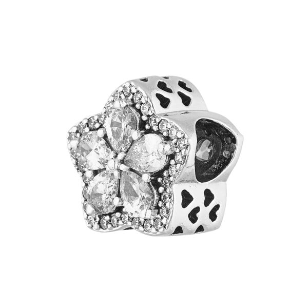 Pandora Sparkling Snowflake Pavé Berlock - Silver