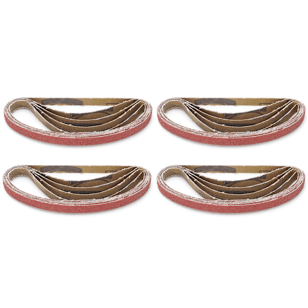 20 stk. Sandpapirbåndsslibning Slibebånd Udskiftningsværktøj til slibemaskine 330x10mm40#