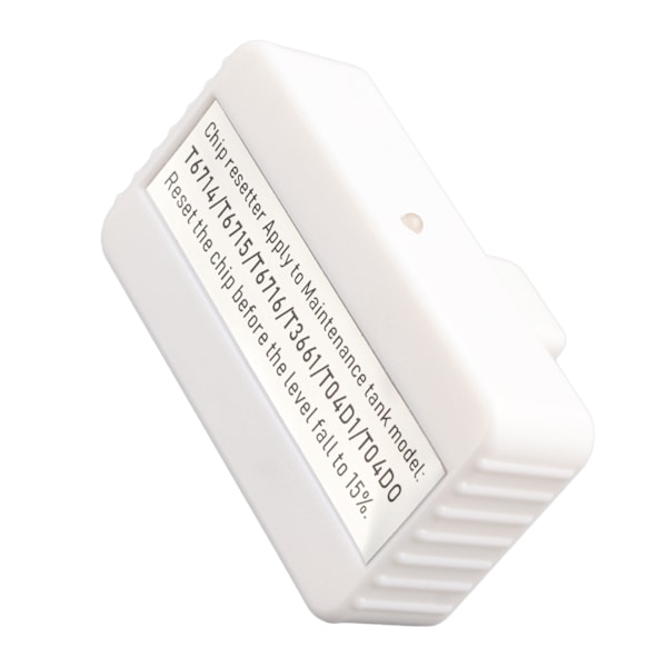 Vedligeholdelses Tank Chip Resetter ABS-hus T6714 Spildblækboks Chip Resetter til WF C8190 C8690 C869R