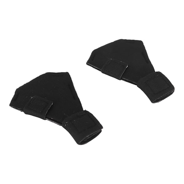 1 pari Ankan Tossut Andas Mukavat Ohut Suoja Vesilinnut Kengät Ankka Hanhi Vesilinnut Musta 9x6,5cm / 3,5x2,6in