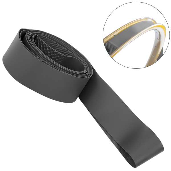 PVC Sykkel Dekk Innertube Beskyttelse Pute Liner Sykkel Dekk Felg Tape (svart 24in)
