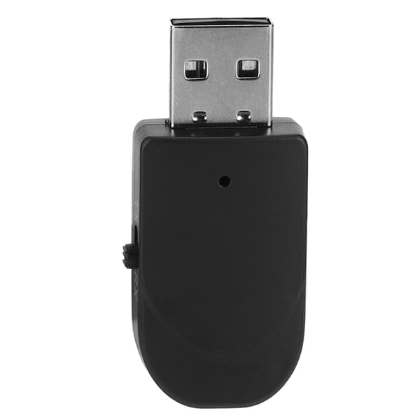 Bluetooth Audiomottaker Sender 2 i 1 USB Stereo Musikk Trådløs Adapter for Bil TV Datamaskin