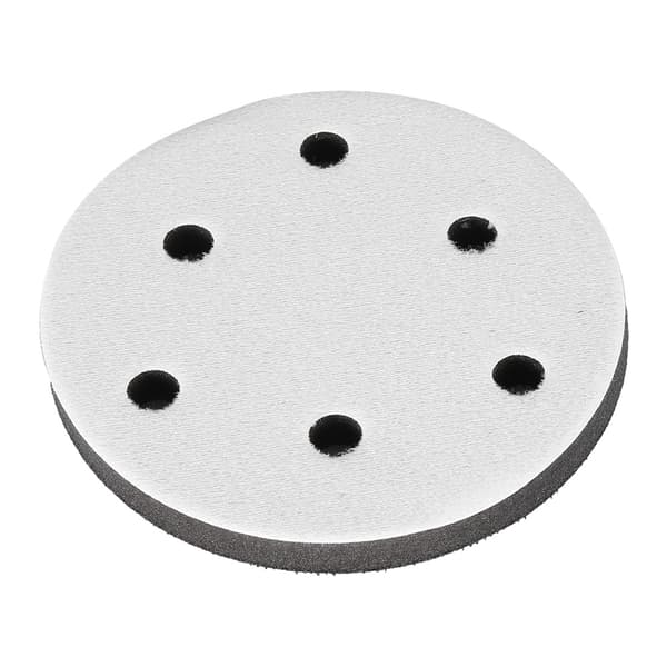 125 mm Interface Pad Poleringssvamp Bagplade 6 Huller