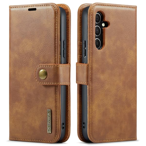 Kompatibel med Samsung Galaxy A54 5G - Retro Plånboksfodral med Magnetisk Design Blå