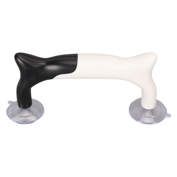 Ompeluvihkon kahva, kissanmuotoinen kädessä pidettävä monitoiminen DIY ergonominen tilkkutyöviivaimen kahva DIY musta