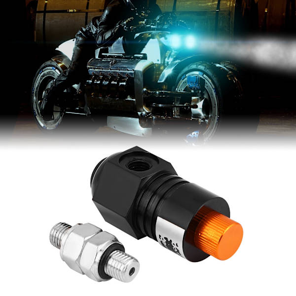 Motorcykel ABS-bremsesystem Skruebremsesok Assist System ABS Sort 67mm